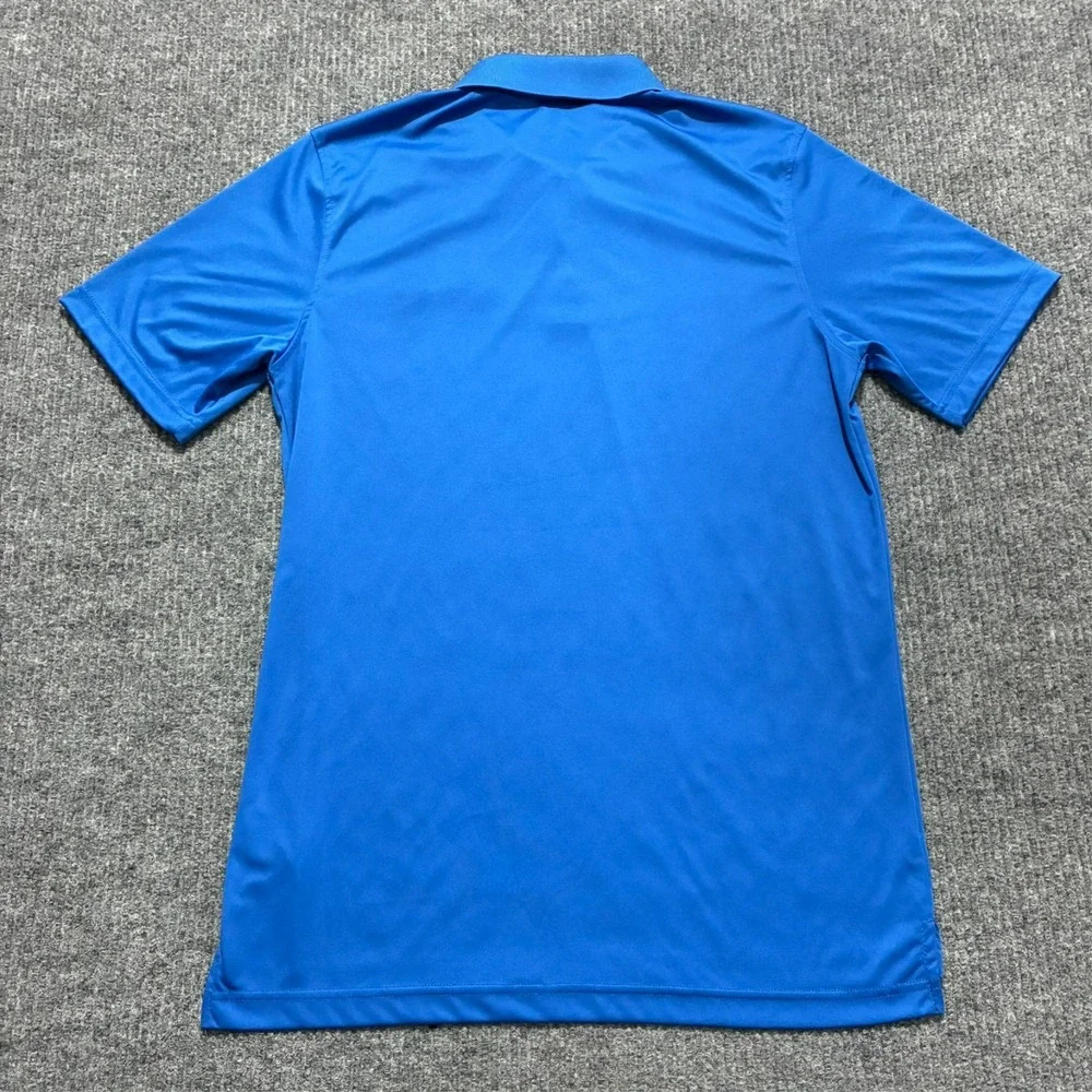 Levelwear The Players Mens Polo Shirt Size M Blue Modern Fit Short Sleeve‎